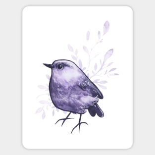 Amethyst bird Sticker